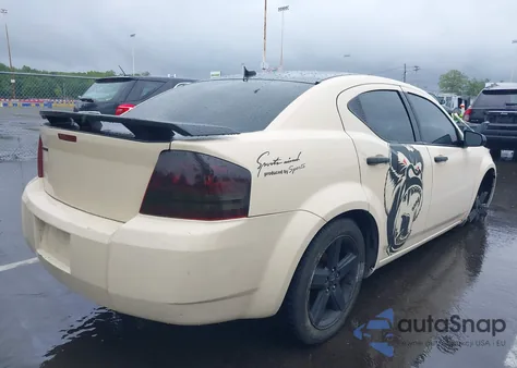 2008 Dodge Avenger Sxt из США, поврежденный, VIN 1B3LC56R78N150758